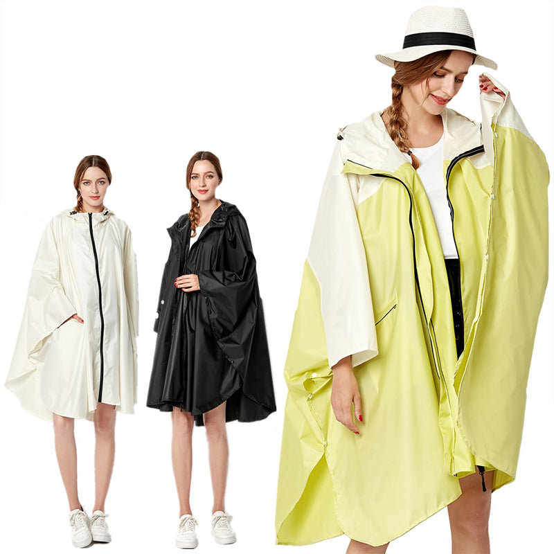 Manteau de pluie poncho XXL coupe-vent Pédale Maurice