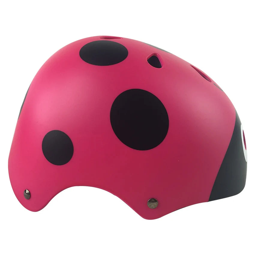 Casque vélo enfant coccinelle