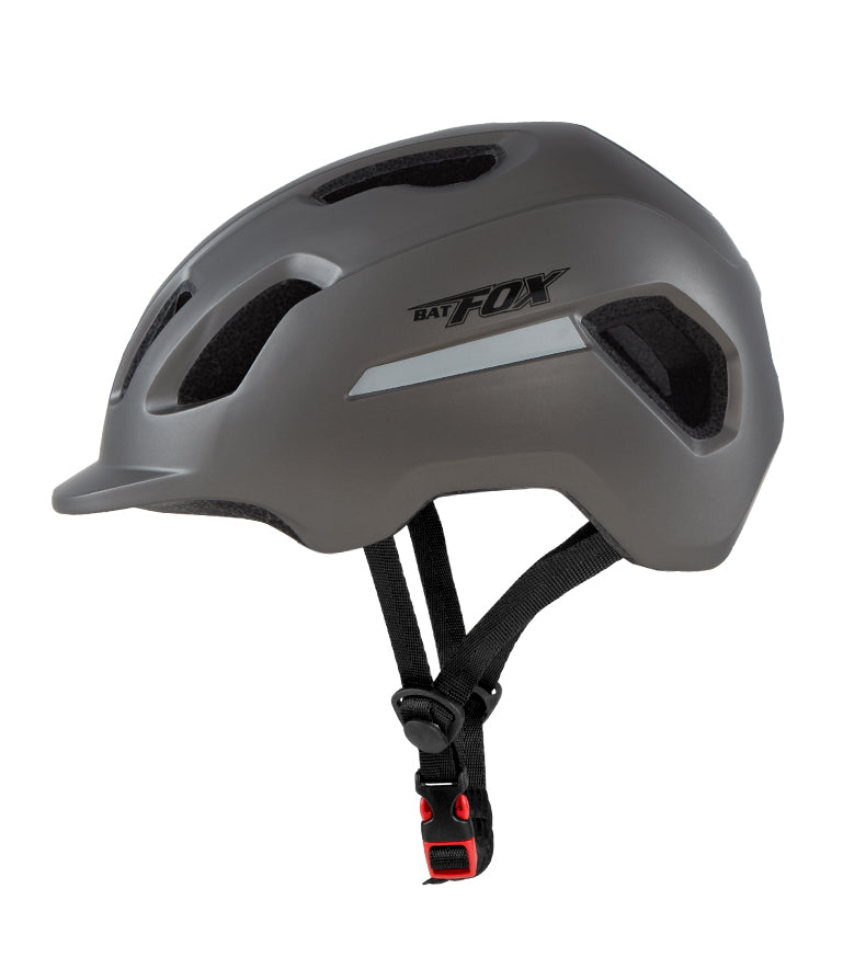 Casque vélo urbain ultraléger réfléchissant Pédale Maurice