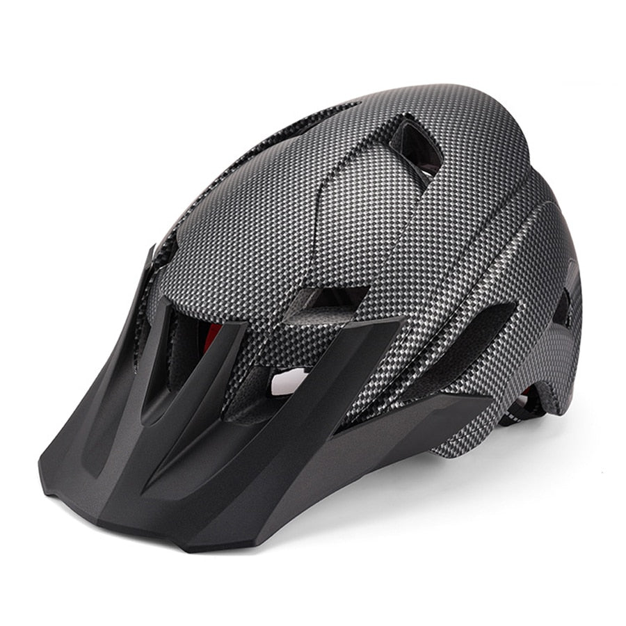 Casque vélo VTT sport avec visière Pédale Maurice