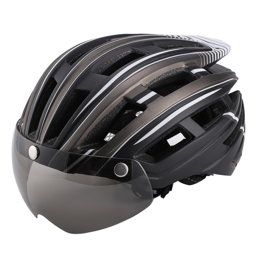 Casque vélo lumineux LED de route Pédale Maurice