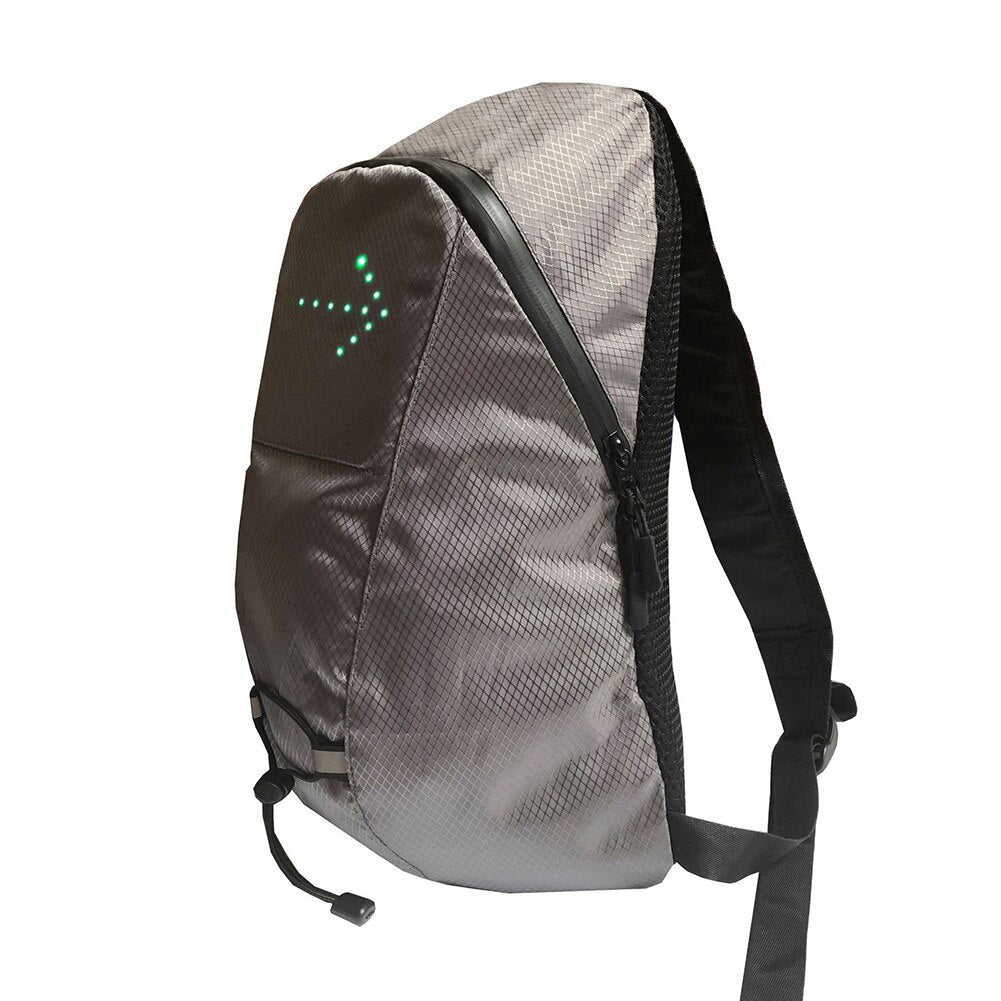 Sac à dos cyclisme avec indicateurs LED & USB Pédale Maurice