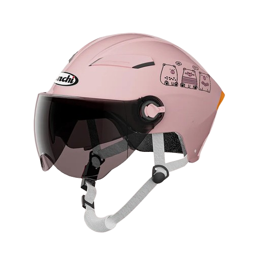 Casque vélo femme avec visière