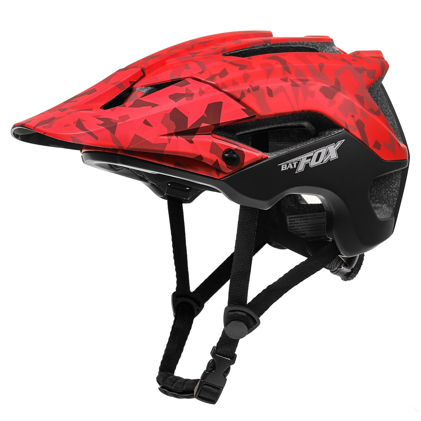 Casque vélo VTT montagne ultra-léger camouflage Pédale Maurice