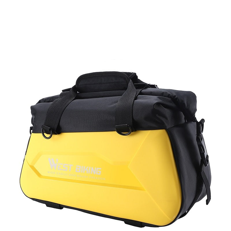 Sacoche coffre extensible porte bagage arrière 13-25L étanche Pédale Maurice