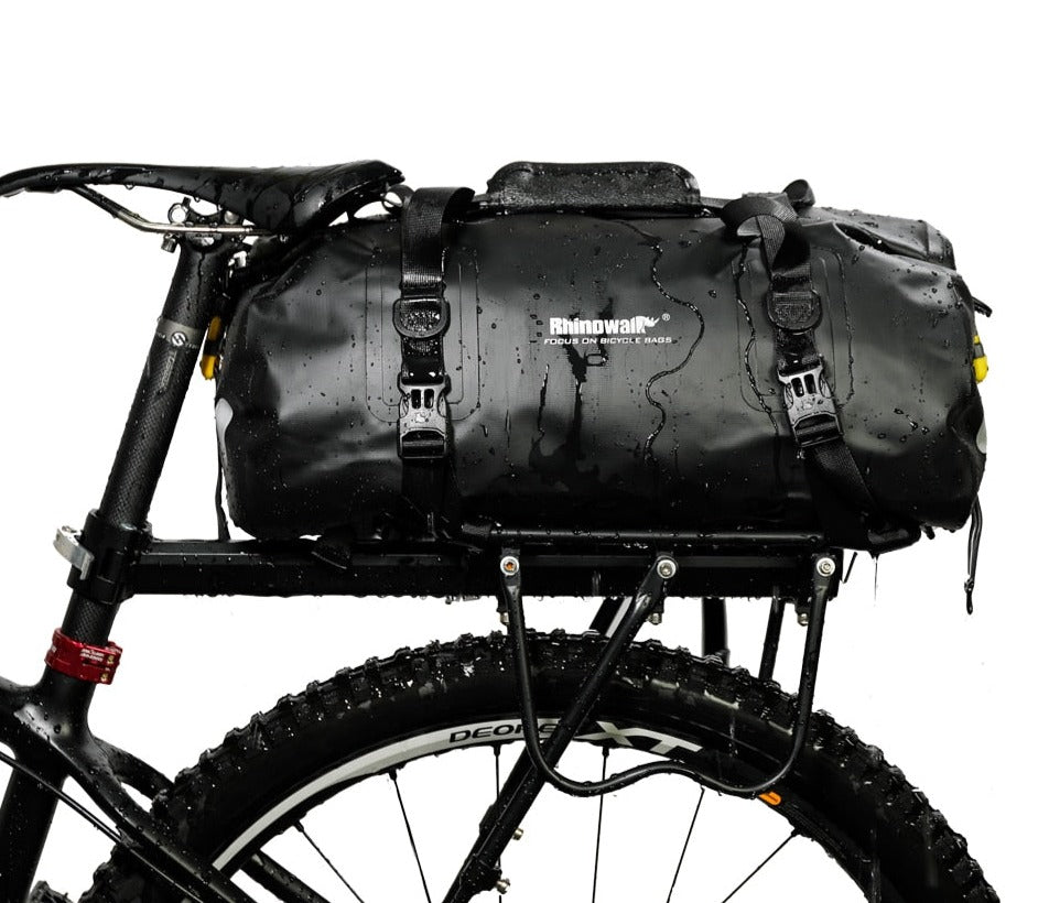 Sacoche porte bagage arrière pour vélo 30L étanche Pédale Maurice