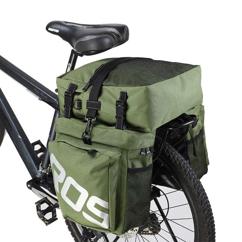 Sacoche arrière double 3 en 1 pour vélo 40L Cyclogo