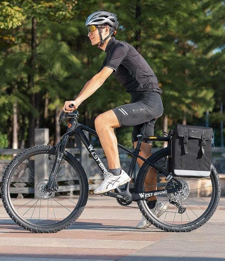 Sacoche double porte bagage arrière vélo 33L Cyclogo